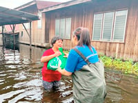 SM aids 300 flood-hit families