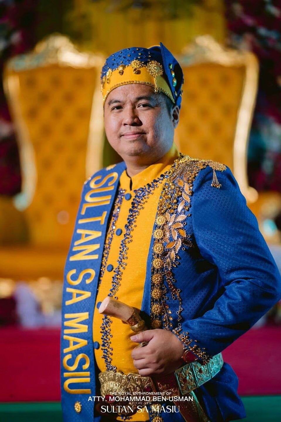 Atty. Mohammad Ben-Usman is the new Sultan of Masiu