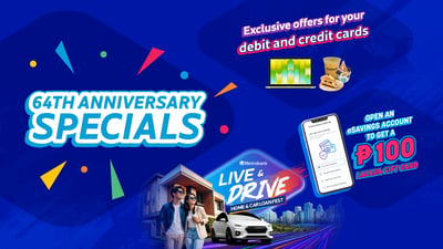 Metrobank turns 64 with bigger rewards