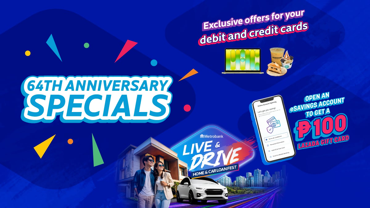 Metrobank turns 64 with bigger rewards