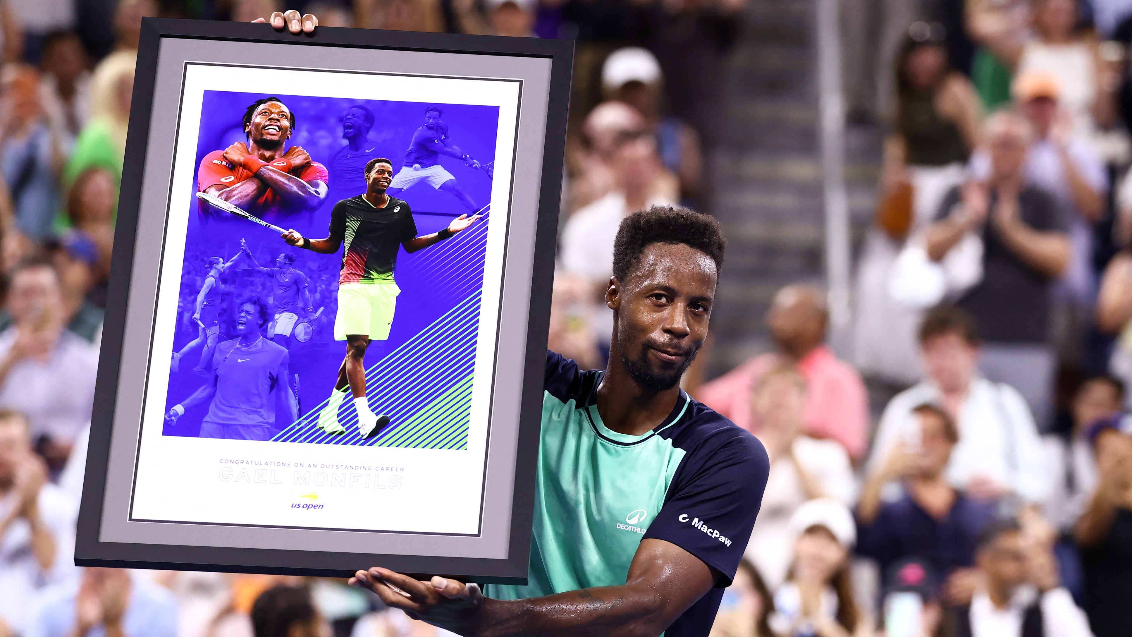 ‘Le Monf’ bids goodbye: Monfils falls to Tien in Grand Slam farewell