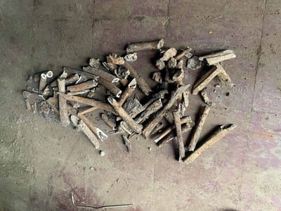 Skeletal remains discovered during excavation at 300-year-old church in Sarrat
