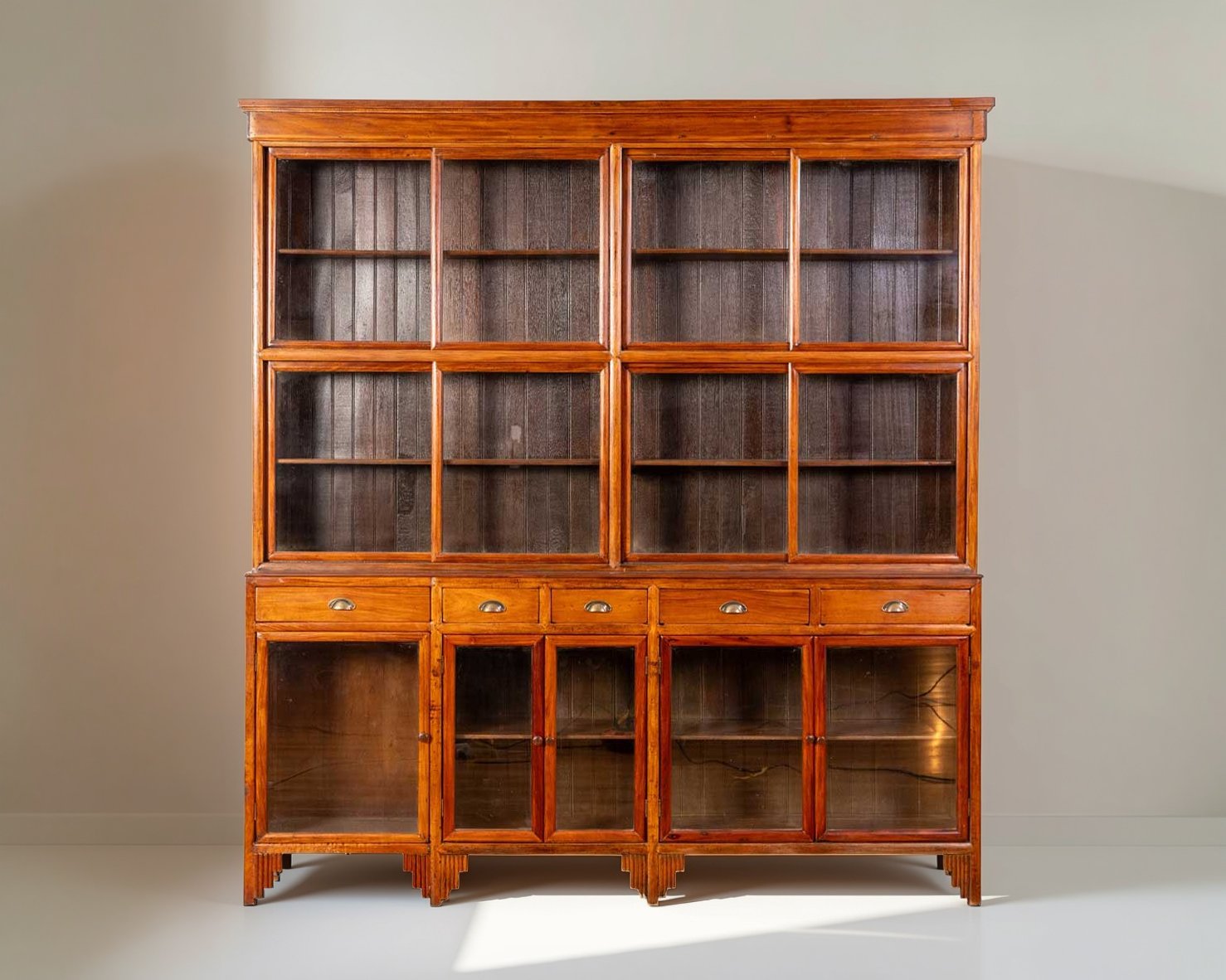 An Art Deco botica (apothecary) cabinet from Nayong Pilipino.