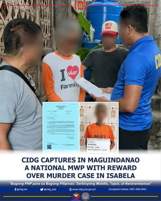 Northern Luzon fugitive caught after 37 years