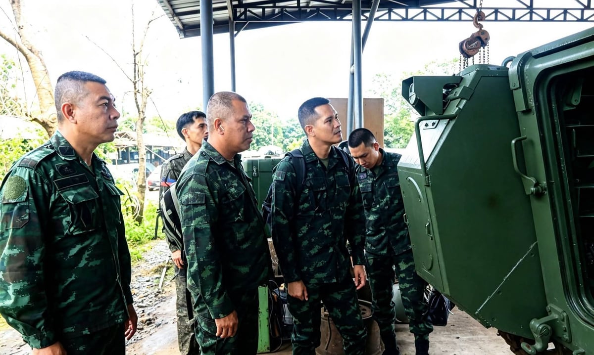 Philippine Army welcomes Royal Thai Army in Tarlac