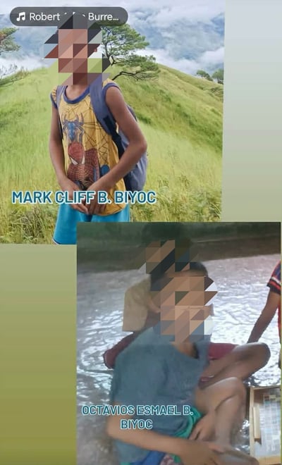 Two young brothers found dead after three days in Abra