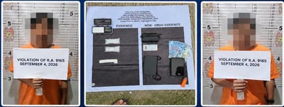 P621K shabu seized, two HVIs nabbed in Cagayan