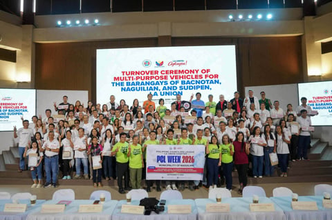 La Union distributes 101 vehicles to boost emergency response