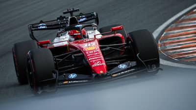 CHARLES Leclerc races his Ferrari in the sprint ahead of the Dutch Grand Prix at Zandvoort.