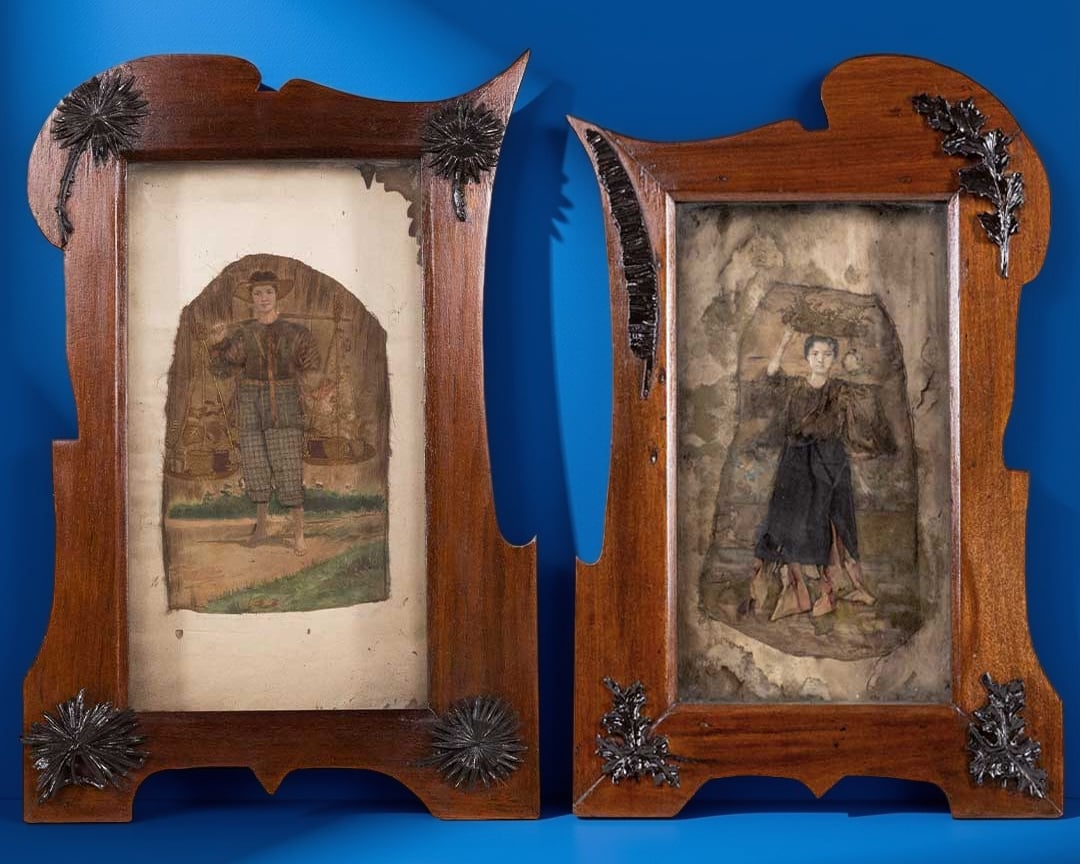 ART Nouveau frames.