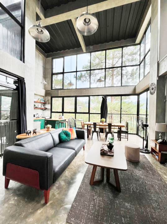 Enjoy clean cold mountain air, sweet smell of pine trees and amazing sight of fog at Baguio Hillhouse.