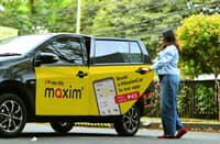 PASSENGERS can book Maxim’s four-seater car service at rates starting at P45 in four cities.