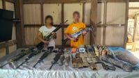 Rebel couple surrenders