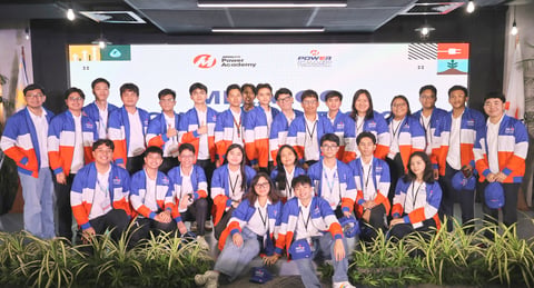 POWERING CHANGE: 28 Engineering students complete Meralco Power Academy Internship Program