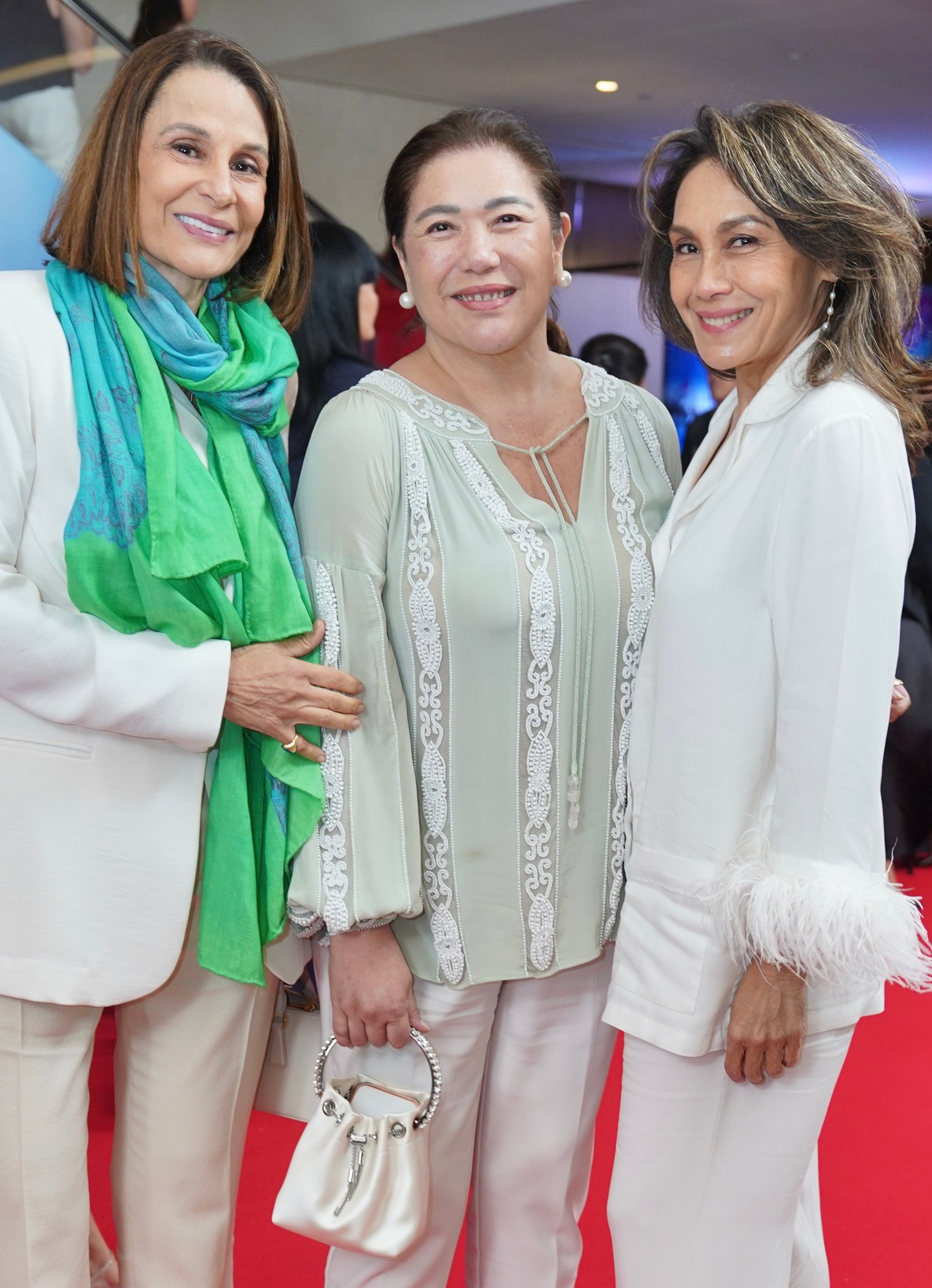 Bea Zobel Jr., Karen Santos and Nariza Hashim.