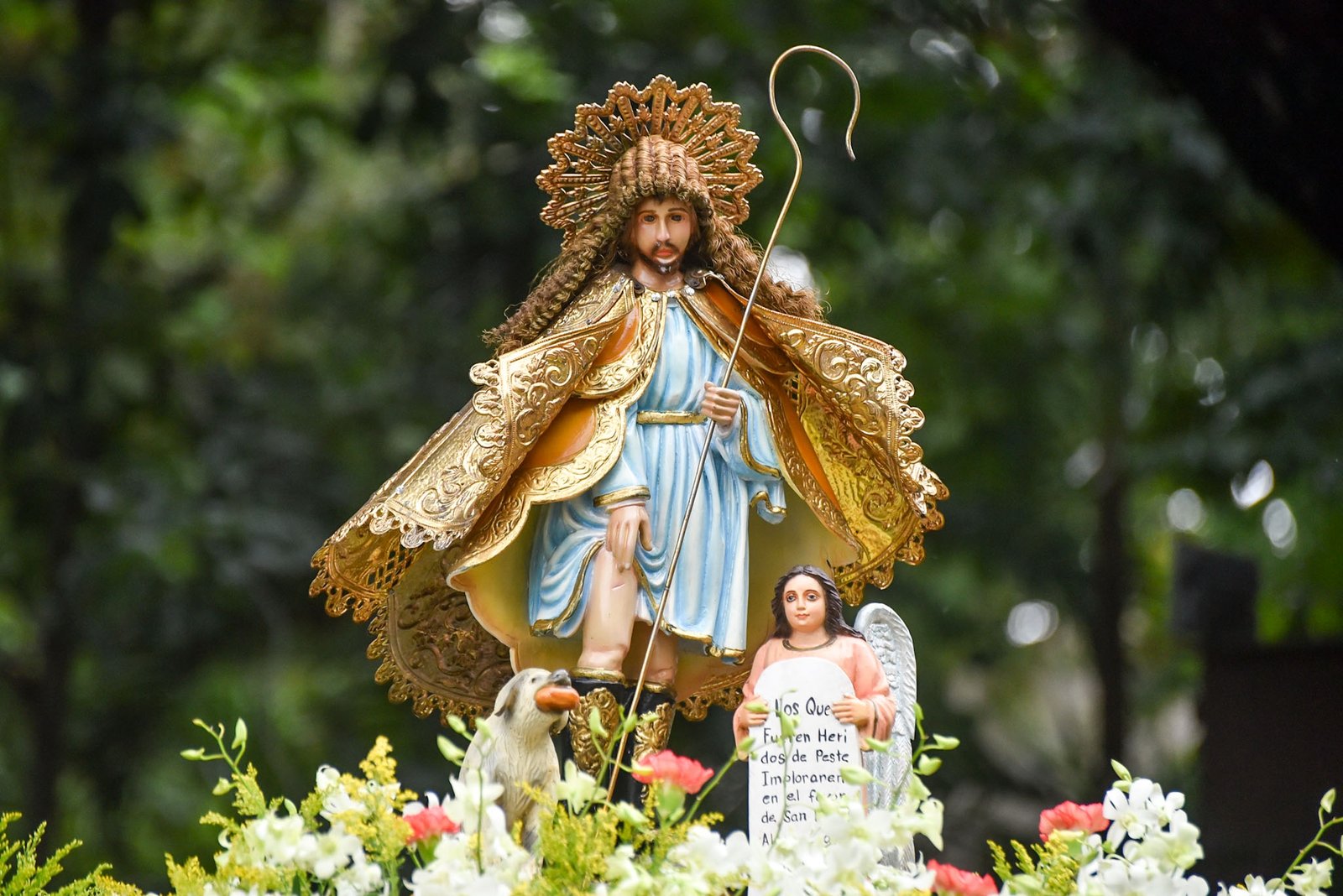 Catholic devotees join the Procesión de las Tres Coronadas y los Santos Patronos along with images of patron saints from parishes and churches across Metro Manila, to honor Nuestra Señora del Buen Suceso at Baclaran Church in Parañaque City, on September 5. l Zedrich Xylak Madrid