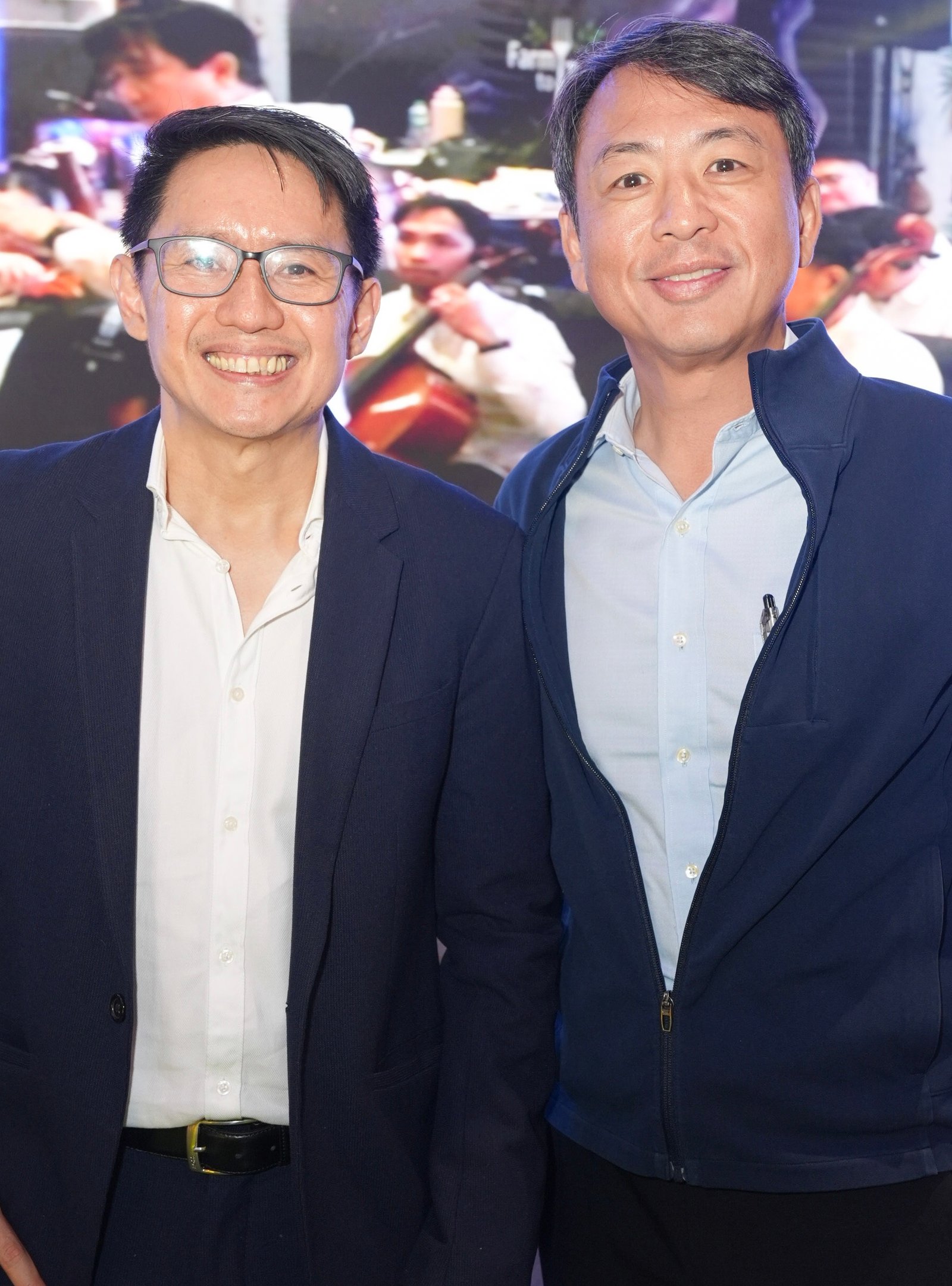 CENTURY Pacific Food Inc. vice president and Group Business Unit head Carlo Endaya and vice chairman, president and CEO Century Pacific Food Inc. Ted Po.