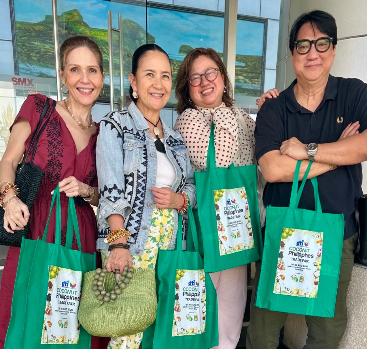 ANN Marie Saguil, Mia Borromeo, Leah Puyat and Keren Pascual.