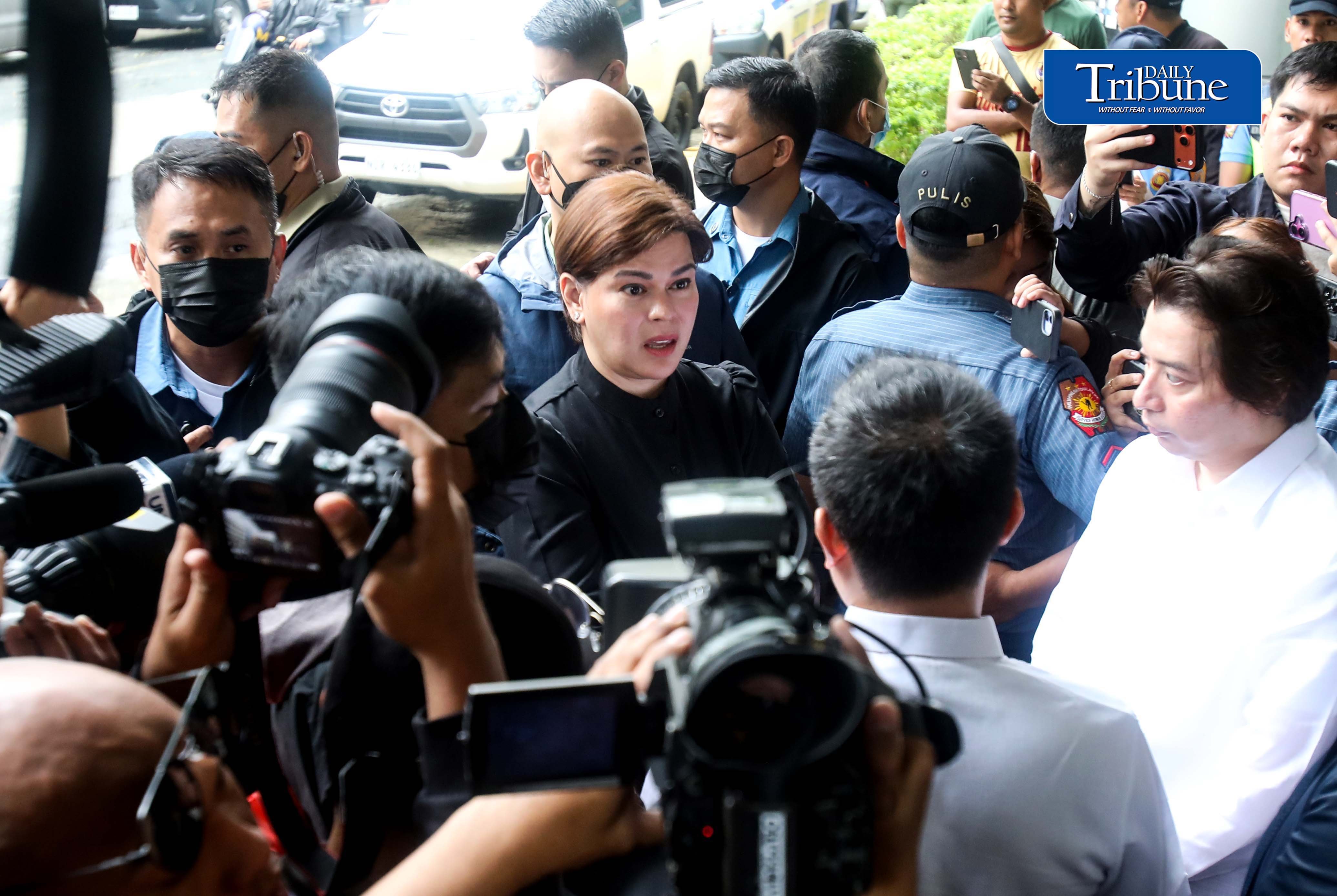 VP Sara accuses of Marcos planned attacks against her, father's ICC arrest