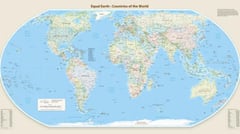 U.N. adopts new map: Africa bigger, U.S. smaller