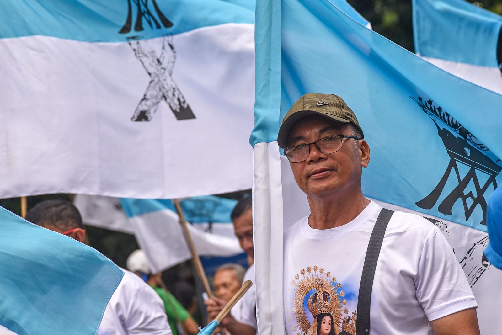 Catholic devotees join the Procesión de las Tres Coronadas y los Santos Patronos along with images of patron saints from parishes and churches across Metro Manila, to honor Nuestra Señora del Buen Suceso at Baclaran Church in Parañaque City, on September 5. l Zedrich Xylak Madrid