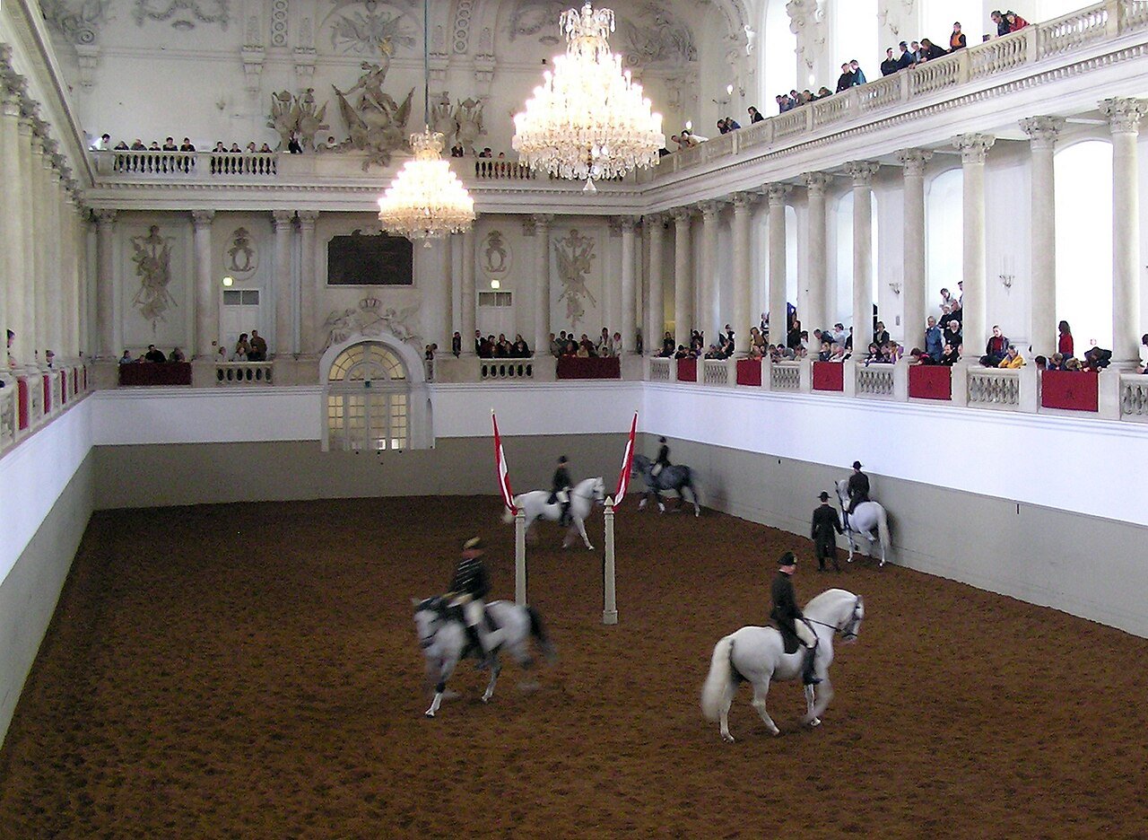 The Spanish Riding School — In Vienna?
