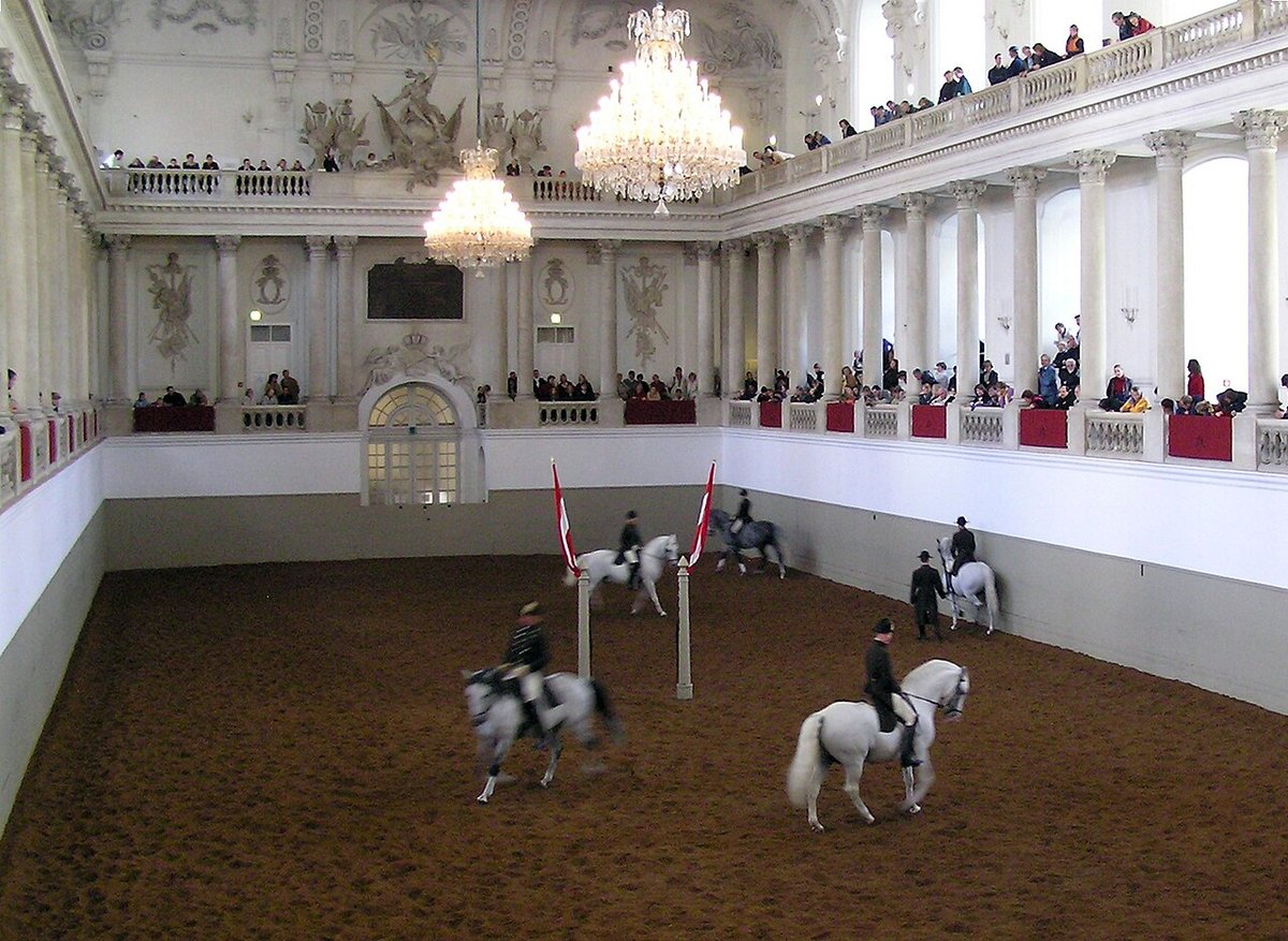 The Spanish Riding School — In Vienna?