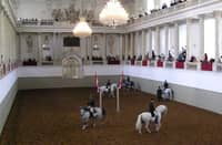 The Winter Riding School arena in Vienna, Austria.