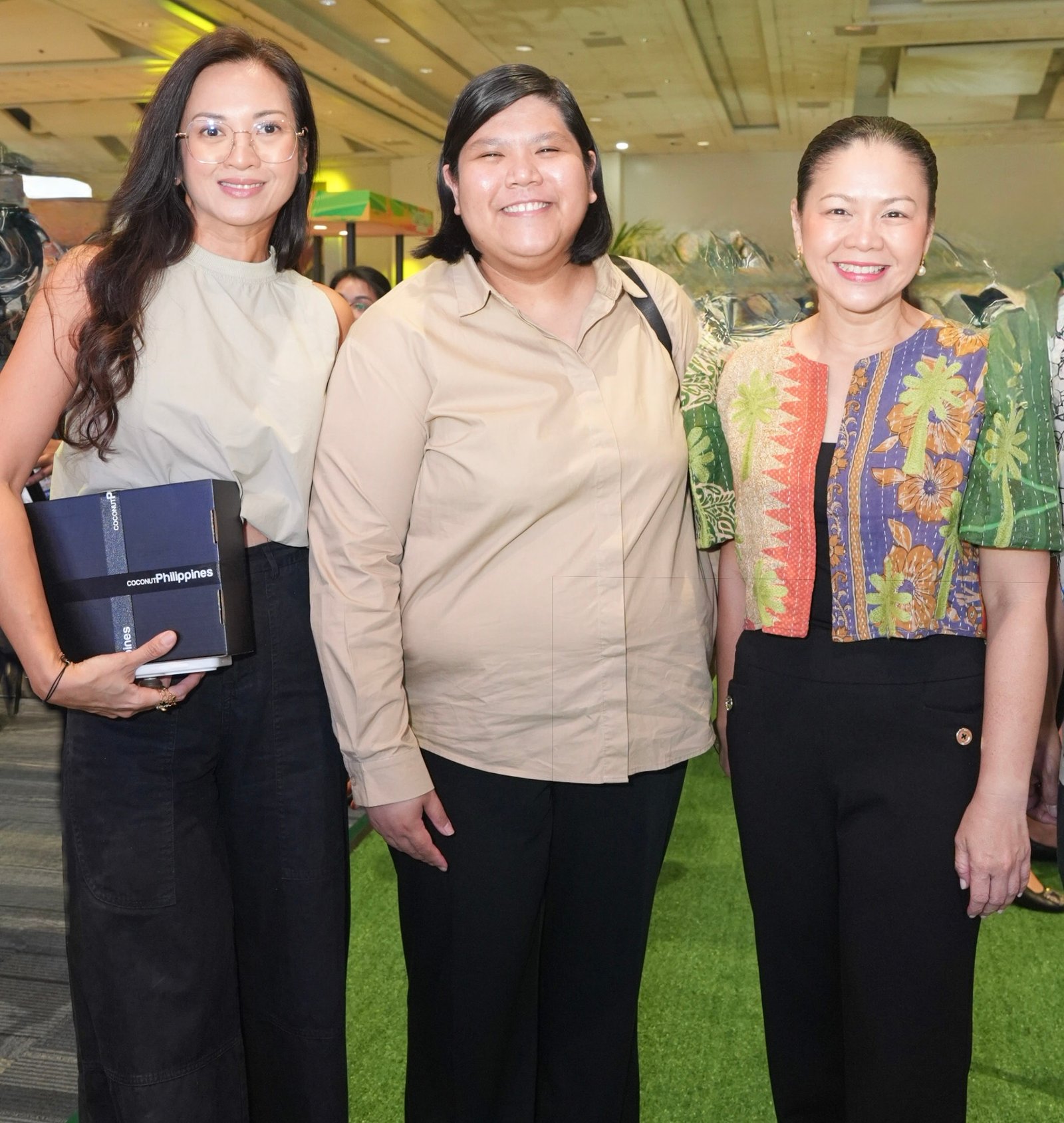 CATZ Jalandoni, Office of the Secretary, DTI chief of staff Bianca Pearl Sykimte and DTI Assistant Secretary Nylah Rizza Bautista.
