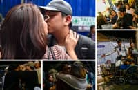 BEFORE the law tests their minds, love steadies their hearts. Parents, partners, friends and even a watchful dog send Bar examinees into the halls Sunday with prayers, embraces and a little luck. The exam runs on three consecutive Sundays.