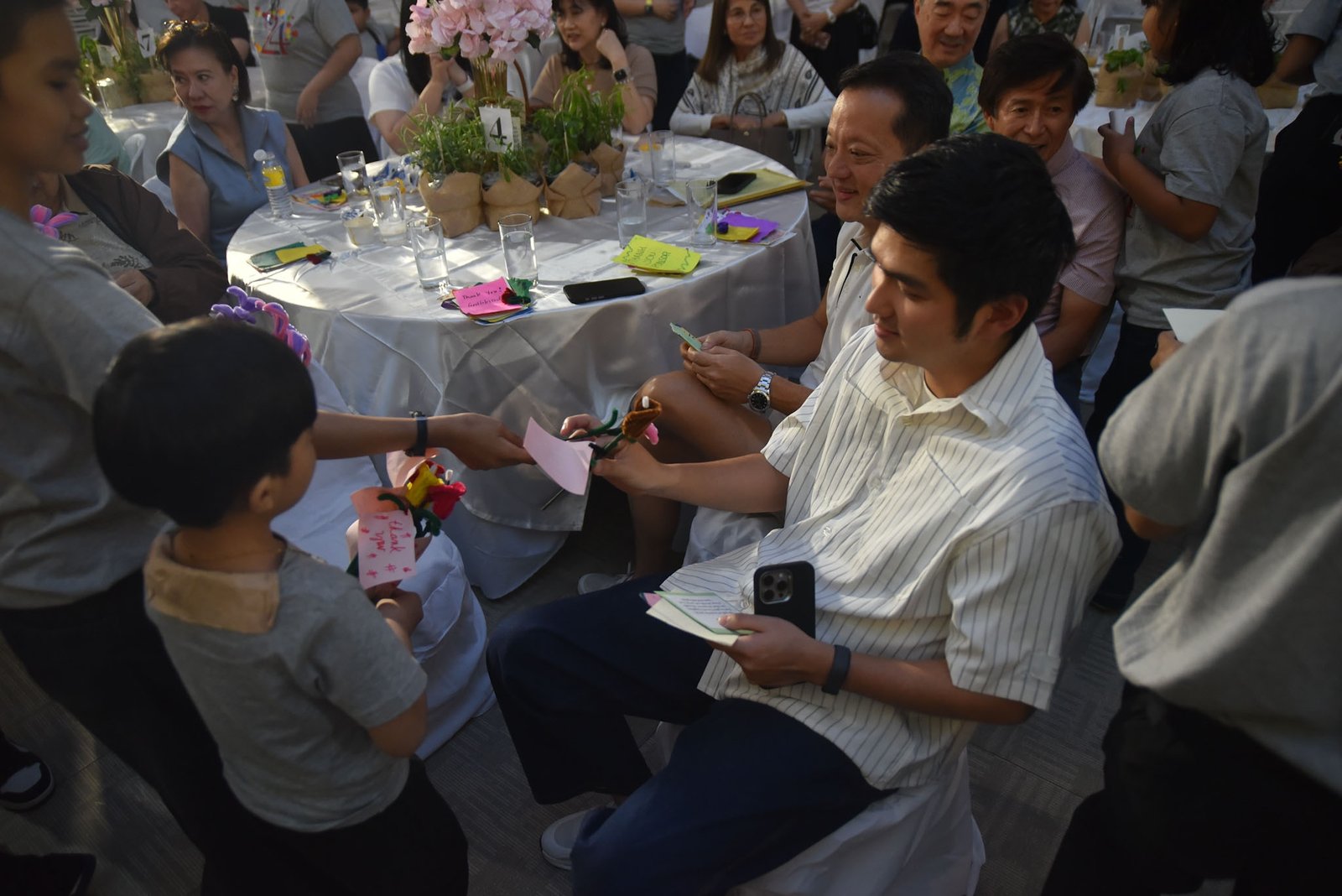 Twenty-four child cancer survivors and beneficiaries of CHILD Haus’ free services join the celebration of the organization’s 24th founding anniversary at the Palacio de Maynila in Manila, on September 6.

Child Haus founder Ricky 'Mader' Reyes, along with Hans Sy, chairman of the Executive Committee of SM Prime Holdings, leads the celebration, along with featureing a montage of CHILD Haus’ history from 2003 to 2026 and a performance of its national song by Jamie Aquino. l Zedrich Xylak Madrid