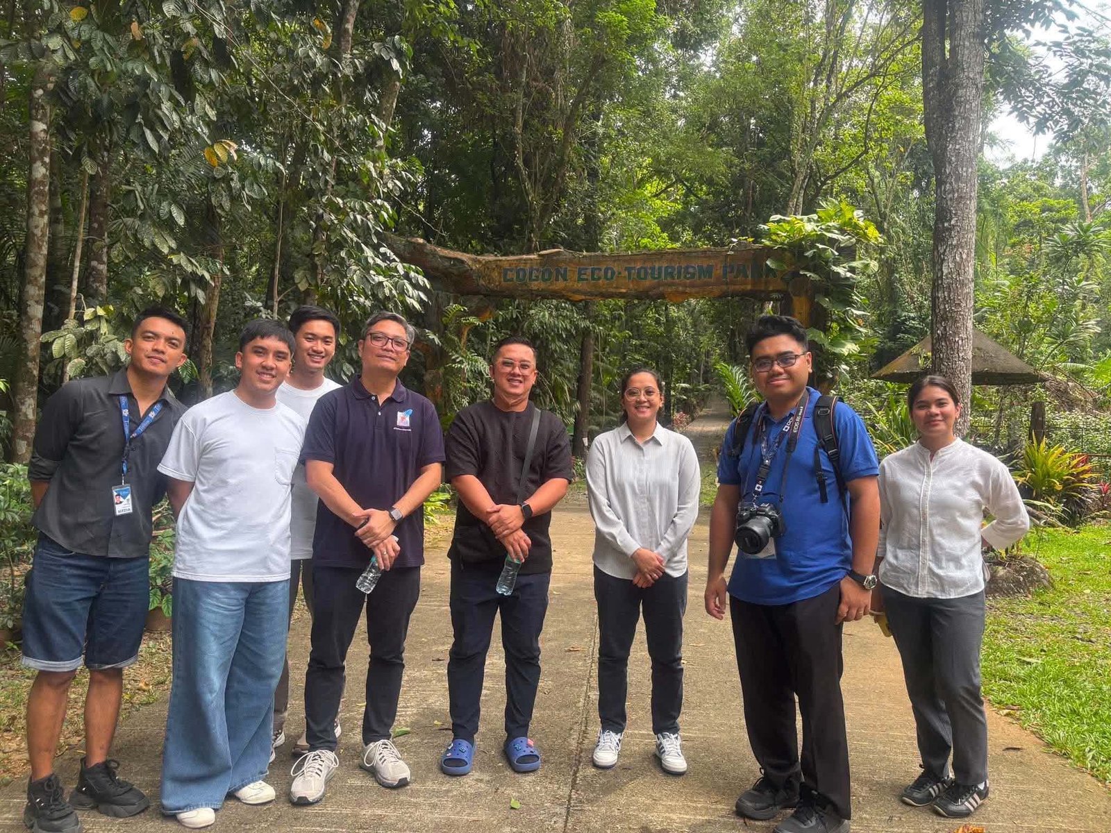 SEAN, fellow reporter and DoST-STII team toured Cogon Eco-Tourism Park in its Day 3.