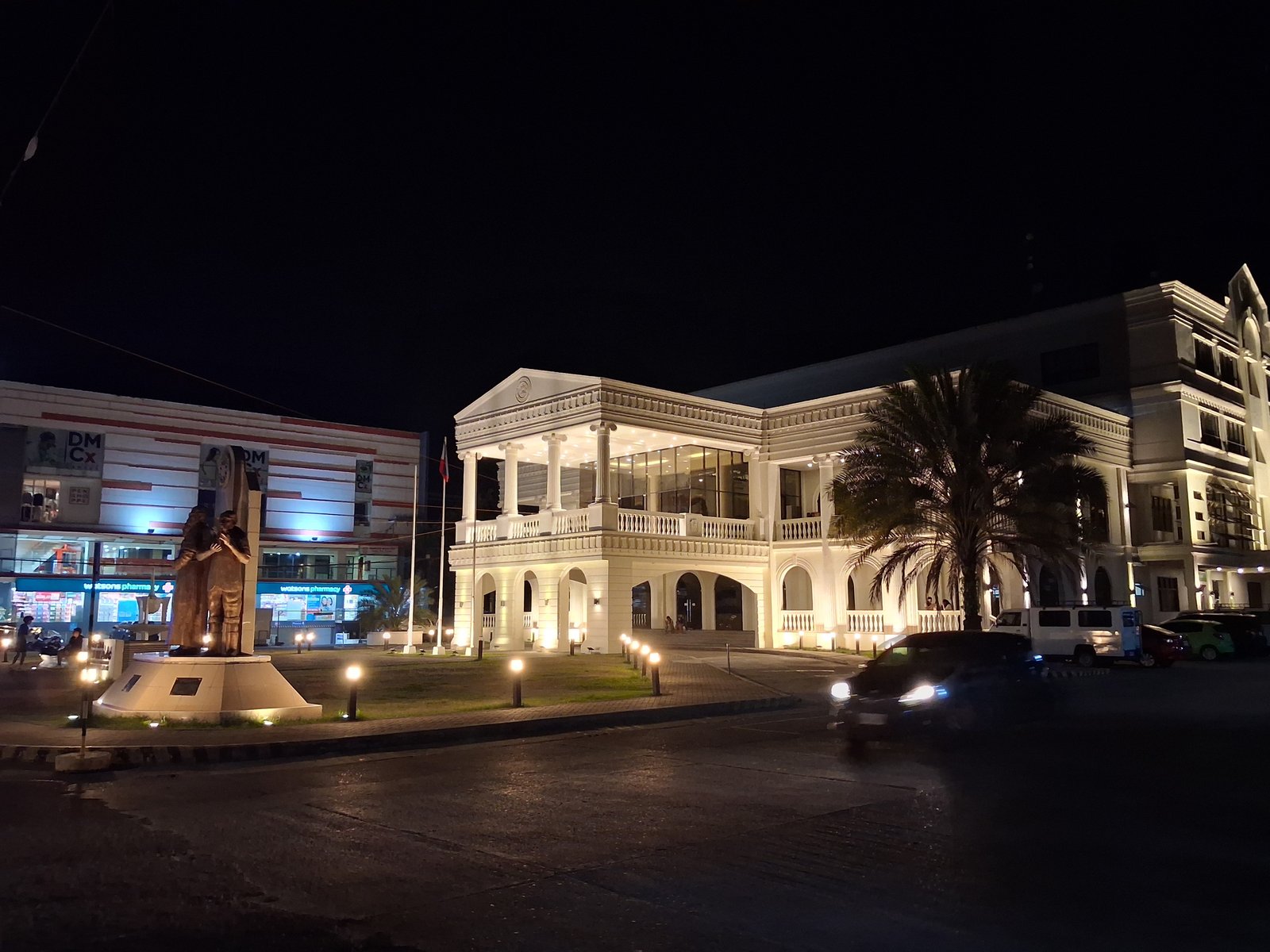 NIGHT at Dipolog City Hall Museum, exactly 8:38 p.m.