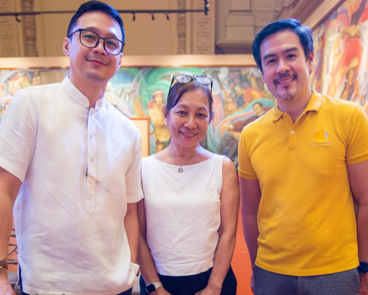 AARON Virata Mempin, Ronna Manansala and Carlo Pineda.