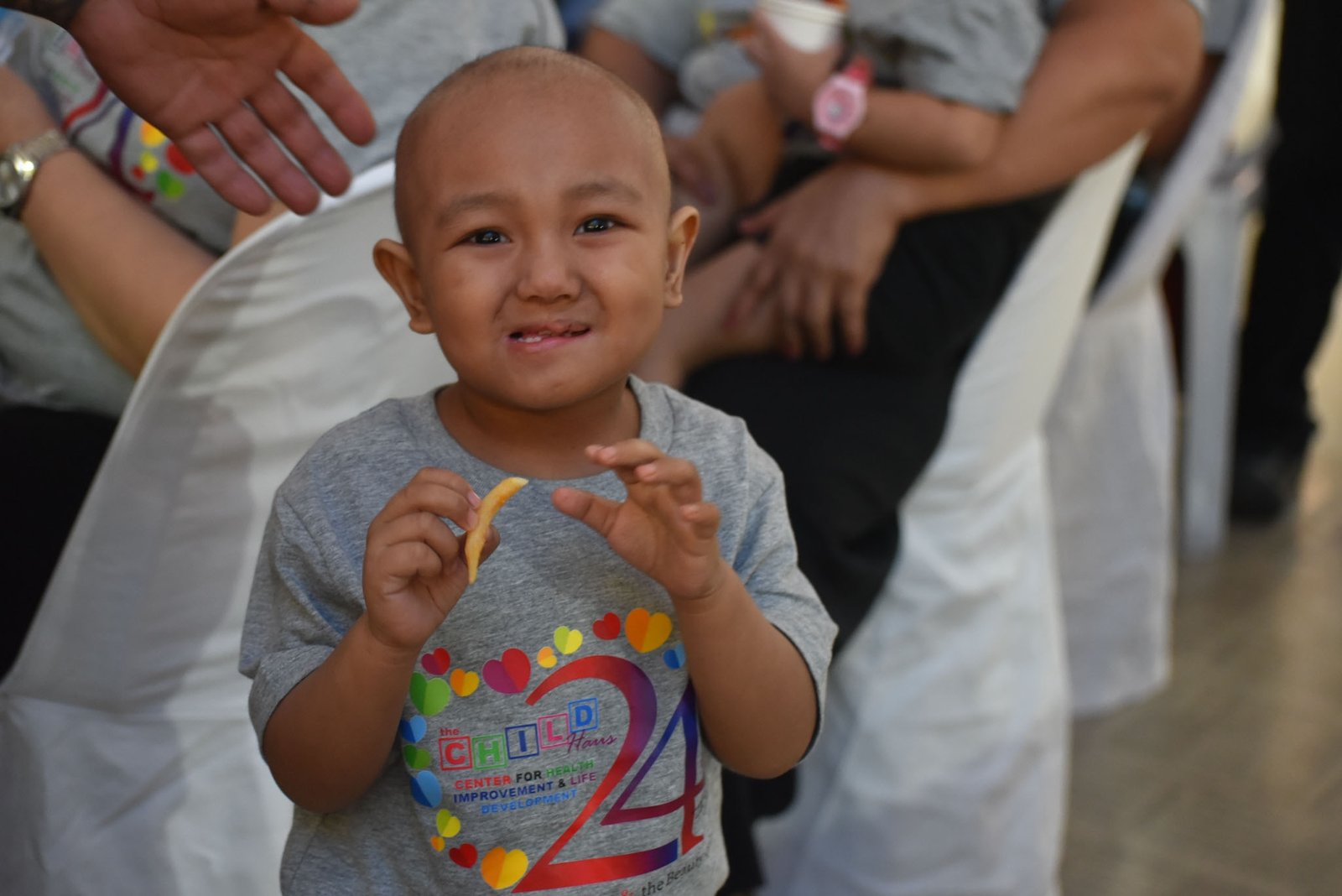 Twenty-four child cancer survivors and beneficiaries of CHILD Haus’ free services join the celebration of the organization’s 24th founding anniversary at the Palacio de Maynila in Manila, on September 6.

Child Haus founder Ricky 'Mader' Reyes, along with Hans Sy, chairman of the Executive Committee of SM Prime Holdings, leads the celebration, along with featureing a montage of CHILD Haus’ history from 2003 to 2026 and a performance of its national song by Jamie Aquino. l Zedrich Xylak Madrid