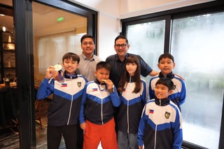Young Filipino karatekas earn Senate recognition