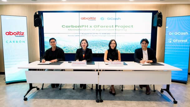 One million trees for Cebu: Aboitiz, GCash team up