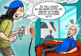 Do not charge like a cellphone