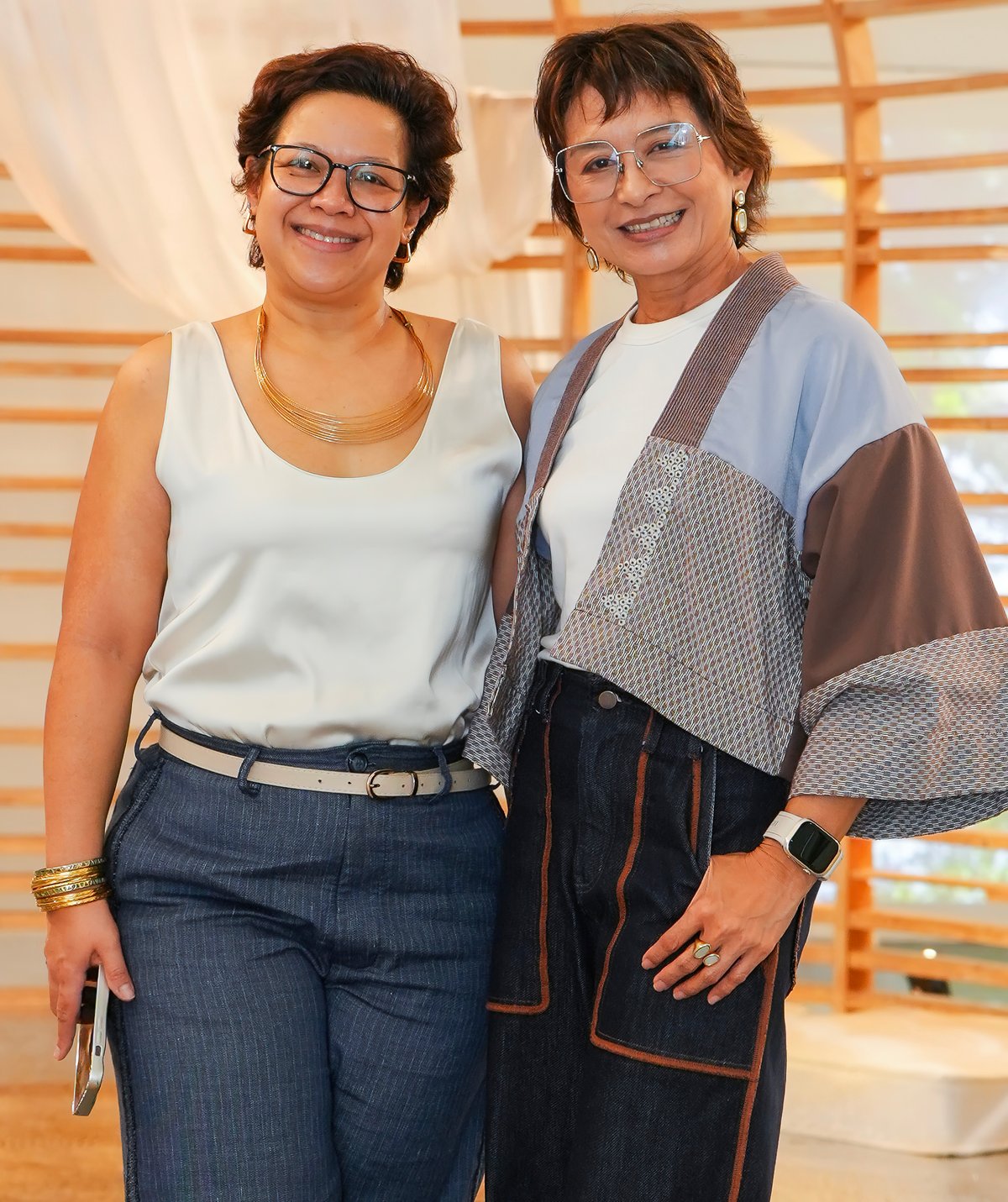 DAILY TRIBUNE’s Bebeth Timbol and Ces Drillon.