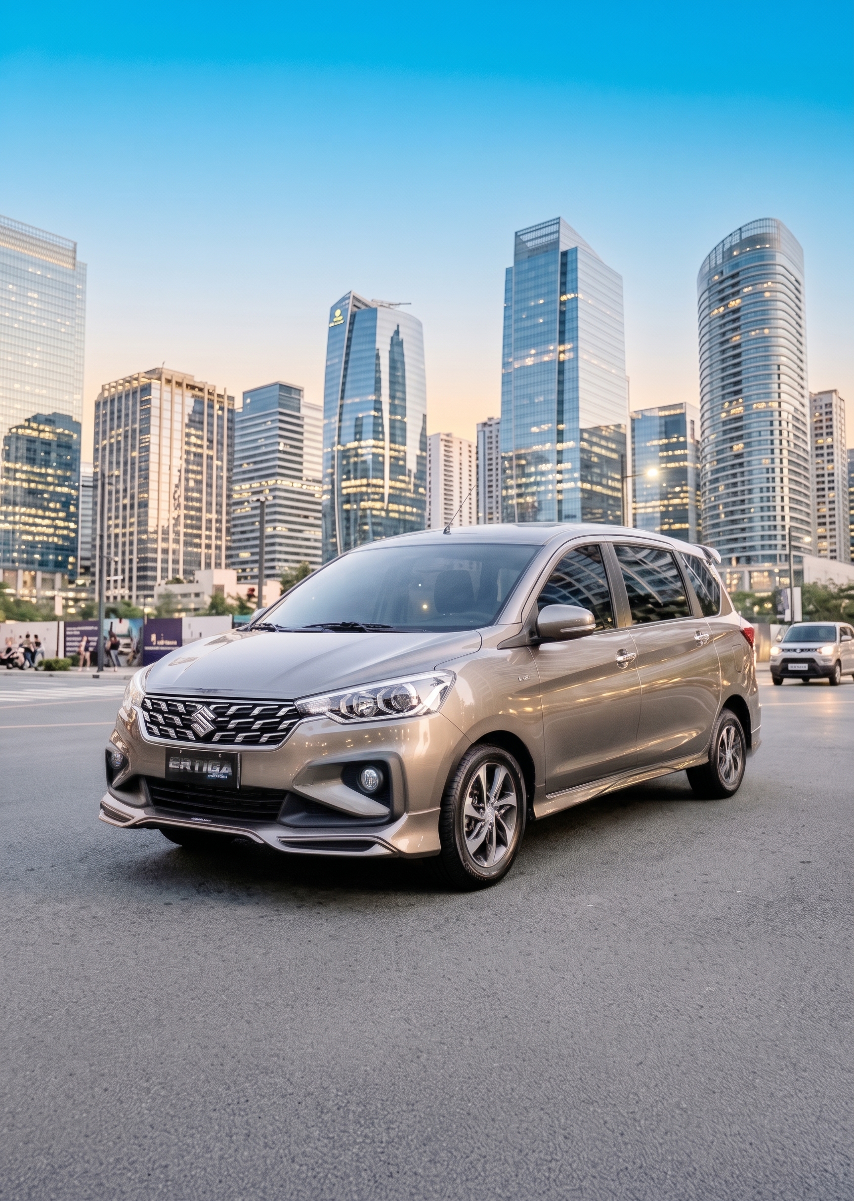 Aero upgrade: Suzuki introduces sportier Ertiga hybrid model