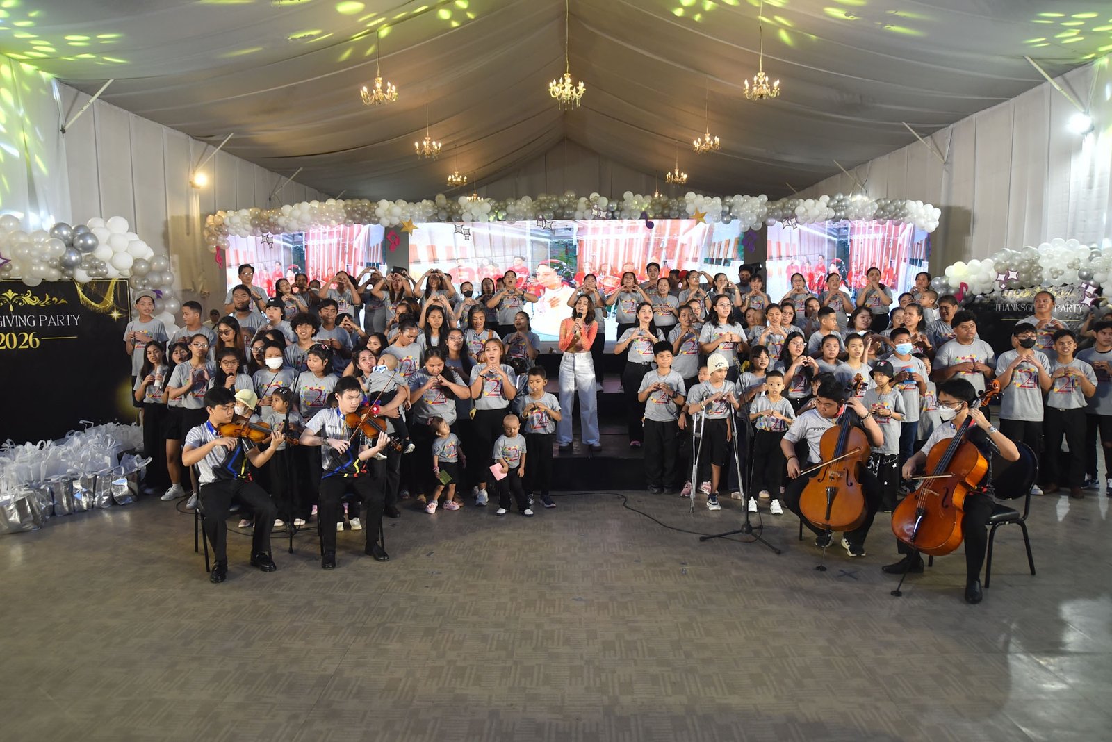 Twenty-four child cancer survivors and beneficiaries of CHILD Haus’ free services join the celebration of the organization’s 24th founding anniversary at the Palacio de Maynila in Manila, on September 6.

Child Haus founder Ricky 'Mader' Reyes, along with Hans Sy, chairman of the Executive Committee of SM Prime Holdings, leads the celebration, along with featureing a montage of CHILD Haus’ history from 2003 to 2026 and a performance of its national song by Jamie Aquino. l Zedrich Xylak Madrid