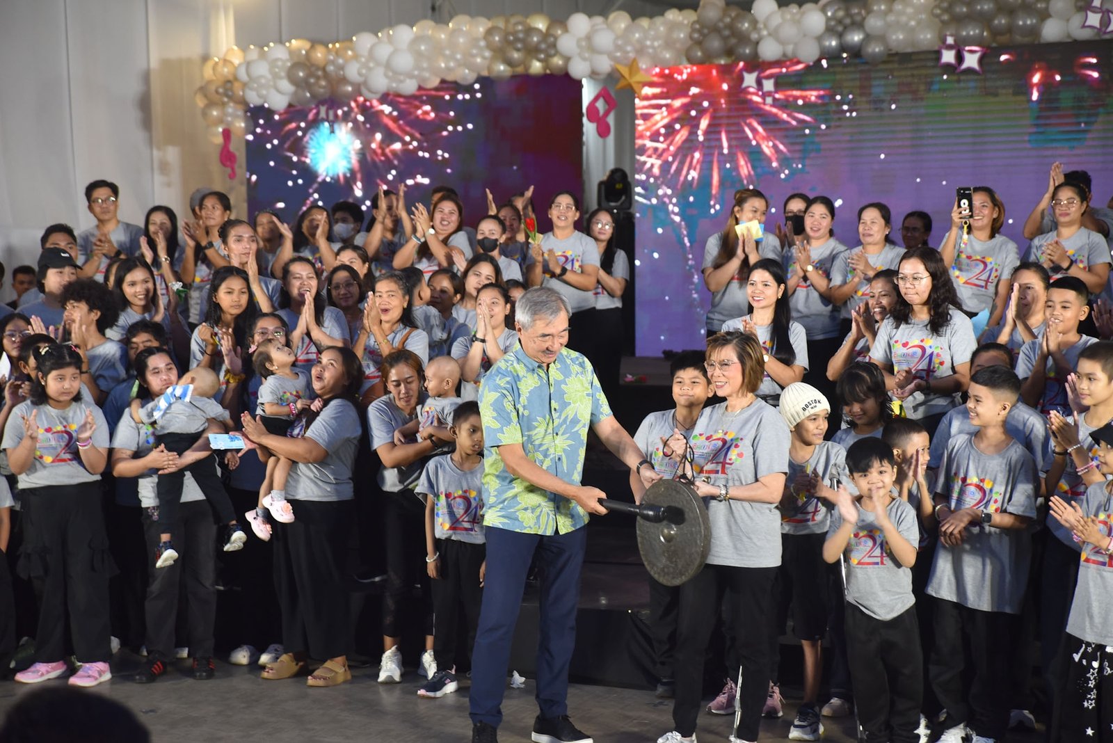 Twenty-four child cancer survivors and beneficiaries of CHILD Haus’ free services join the celebration of the organization’s 24th founding anniversary at the Palacio de Maynila in Manila, on September 6.

Child Haus founder Ricky 'Mader' Reyes, along with Hans Sy, chairman of the Executive Committee of SM Prime Holdings, leads the celebration, along with featureing a montage of CHILD Haus’ history from 2003 to 2026 and a performance of its national song by Jamie Aquino. l Zedrich Xylak Madrid