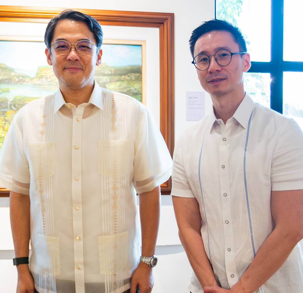 RAFAEL Simpao III and Wryan Teh.