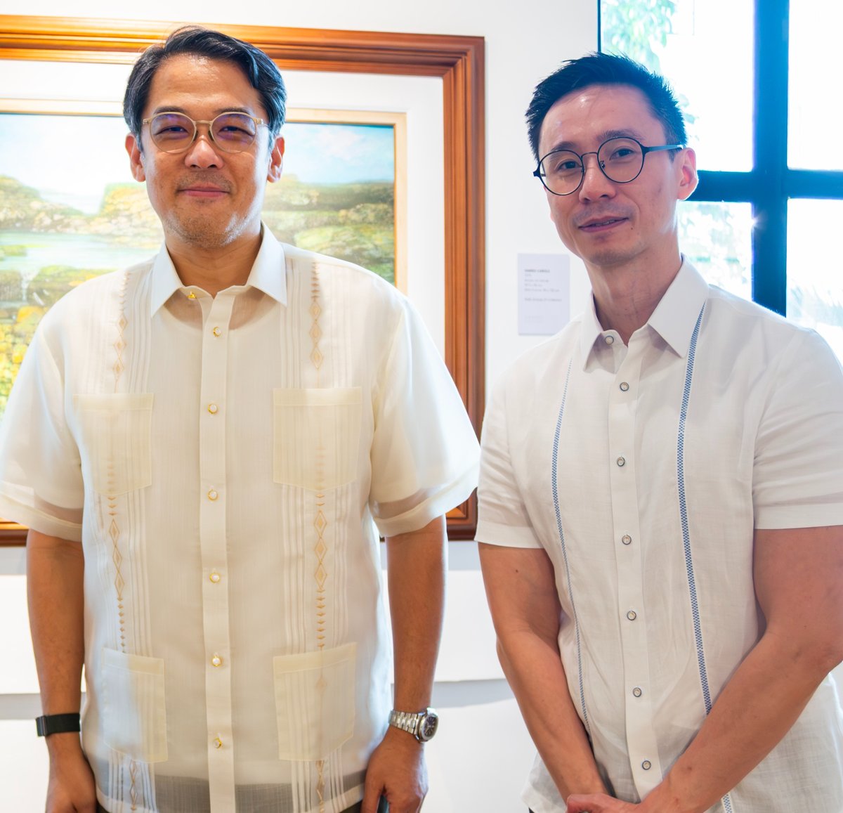 RAFAEL Simpao III and Wryan Teh.