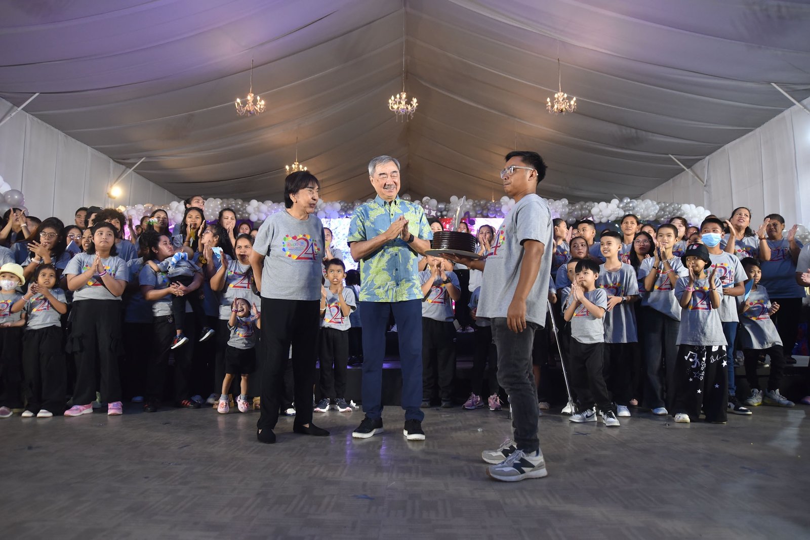 Twenty-four child cancer survivors and beneficiaries of CHILD Haus’ free services join the celebration of the organization’s 24th founding anniversary at the Palacio de Maynila in Manila, on September 6.

Child Haus founder Ricky 'Mader' Reyes, along with Hans Sy, chairman of the Executive Committee of SM Prime Holdings, leads the celebration, along with featureing a montage of CHILD Haus’ history from 2003 to 2026 and a performance of its national song by Jamie Aquino. l Zedrich Xylak Madrid