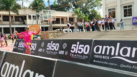 Samal finale caps 5150 Triathlon Islands Series
