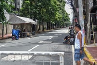 Padre Noval Road block on 1st day of Bar Exams
