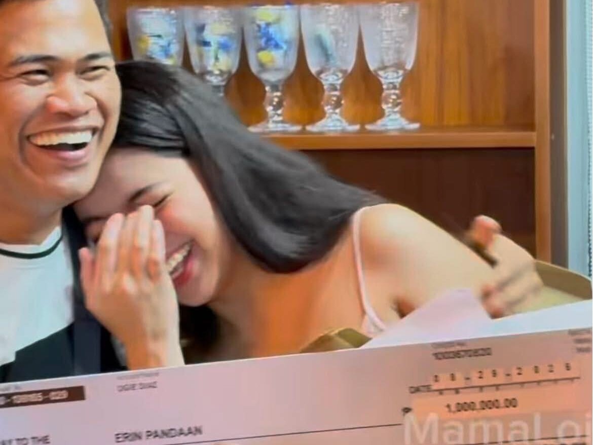 Ogie Diaz fulfills P1-million birthday promise to daughter Erin