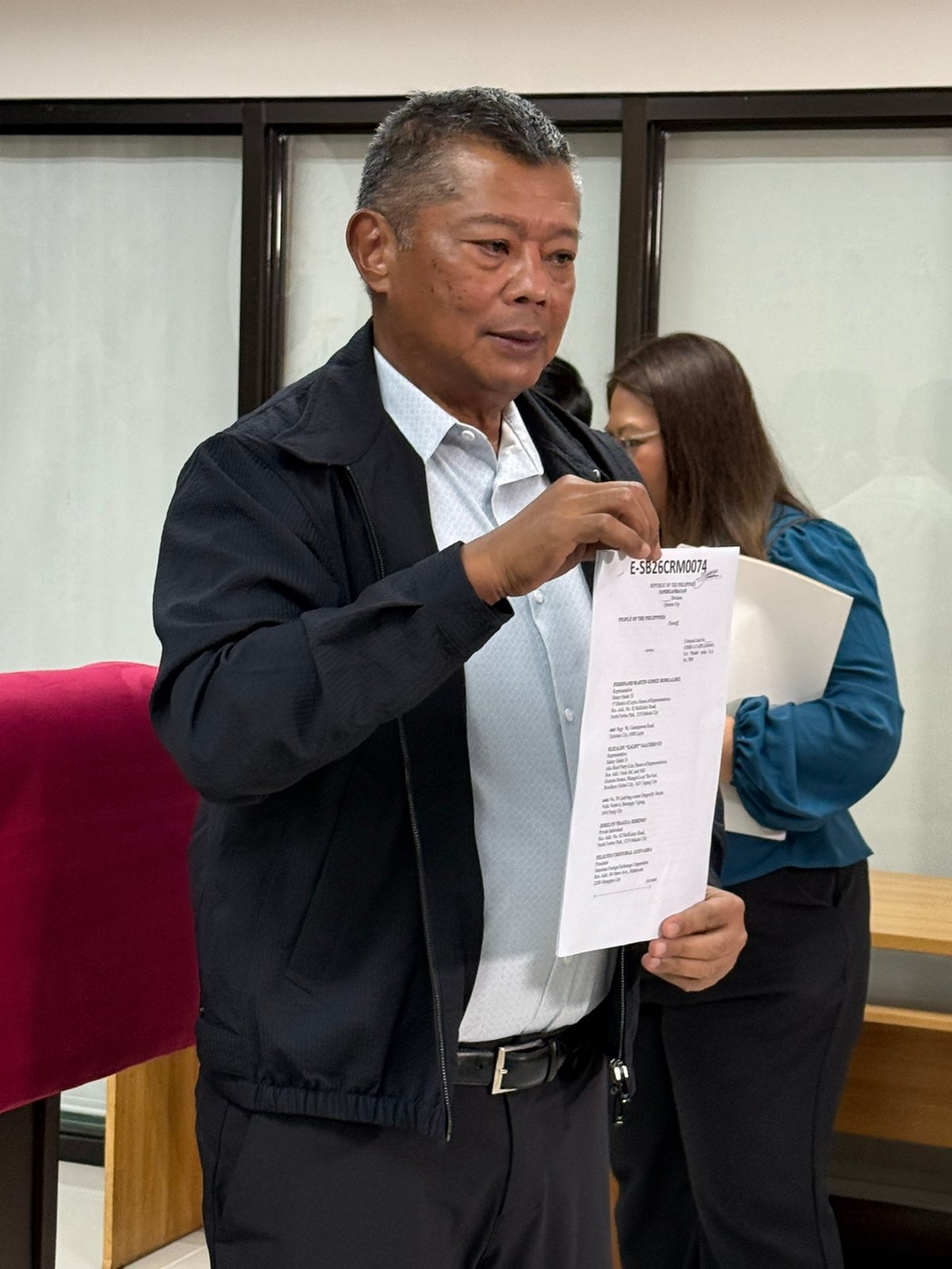 OMBUDSMAN Jesus Crispin ‘Boying’ Remulla