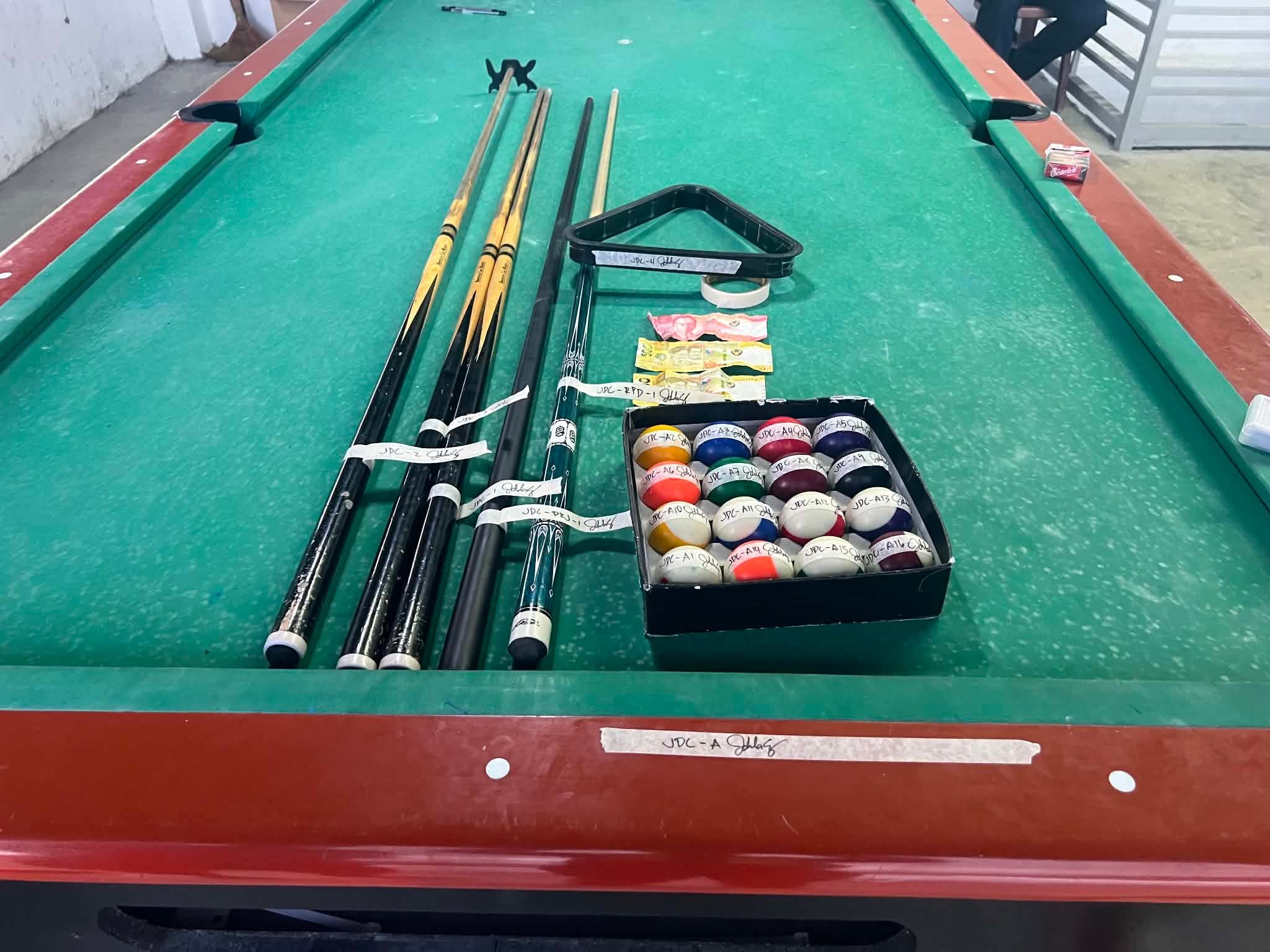 Two men arrested over alleged illegal billiard gambling in Piddig
